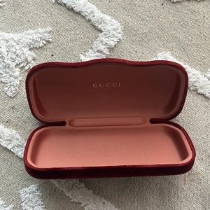 Brand new Gucci sunglass case size small fits most just not oversized sunglasses